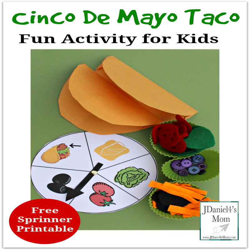 Cinco De Mayo Activities For Adults
 Cinco De Mayo Taco Fun Game for Kids