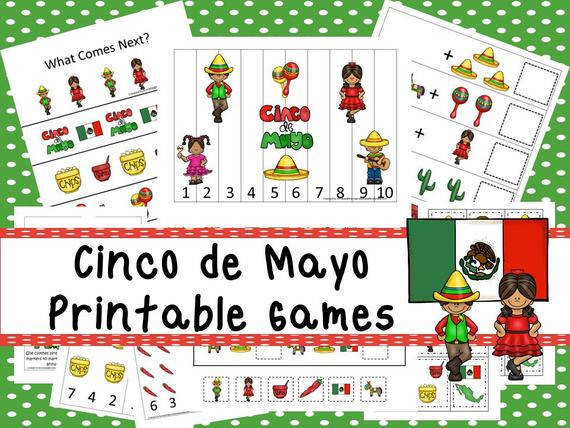 Cinco De Mayo Activities For Adults
 30 Cinco de Mayo Games Download Games and Activities in PDF