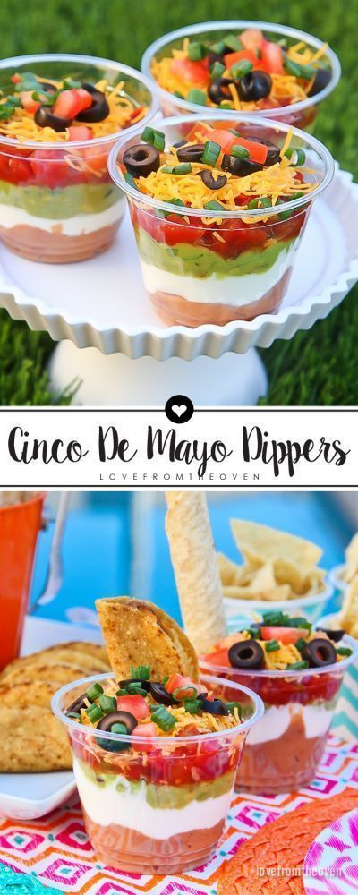 Cinco De Mayo Foods Ideas
 Cinco De Mayo Dippers Love this fun and easy twist on