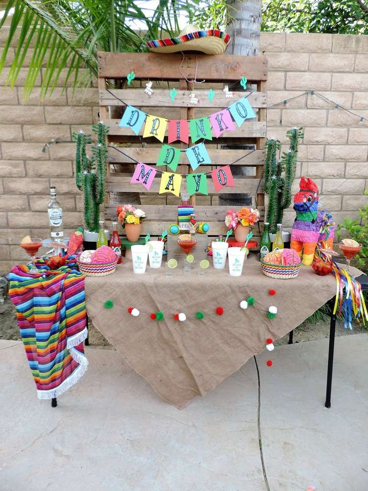 Cinco De Mayo Themed Party
 Fiesta Mexican Cinco De Mayo Party Ideas in 2019