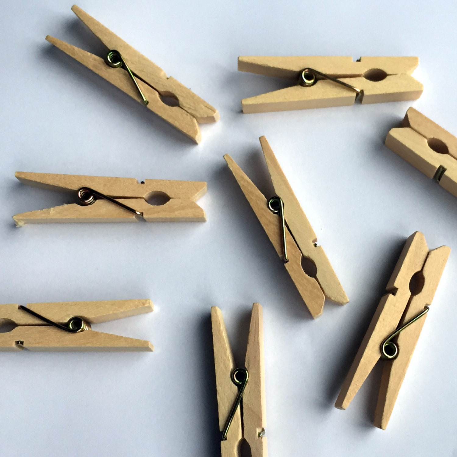 Clothes Pins
 Natural Wood Mini Clothespins 1 3 4 Inch Clothespins Extra
