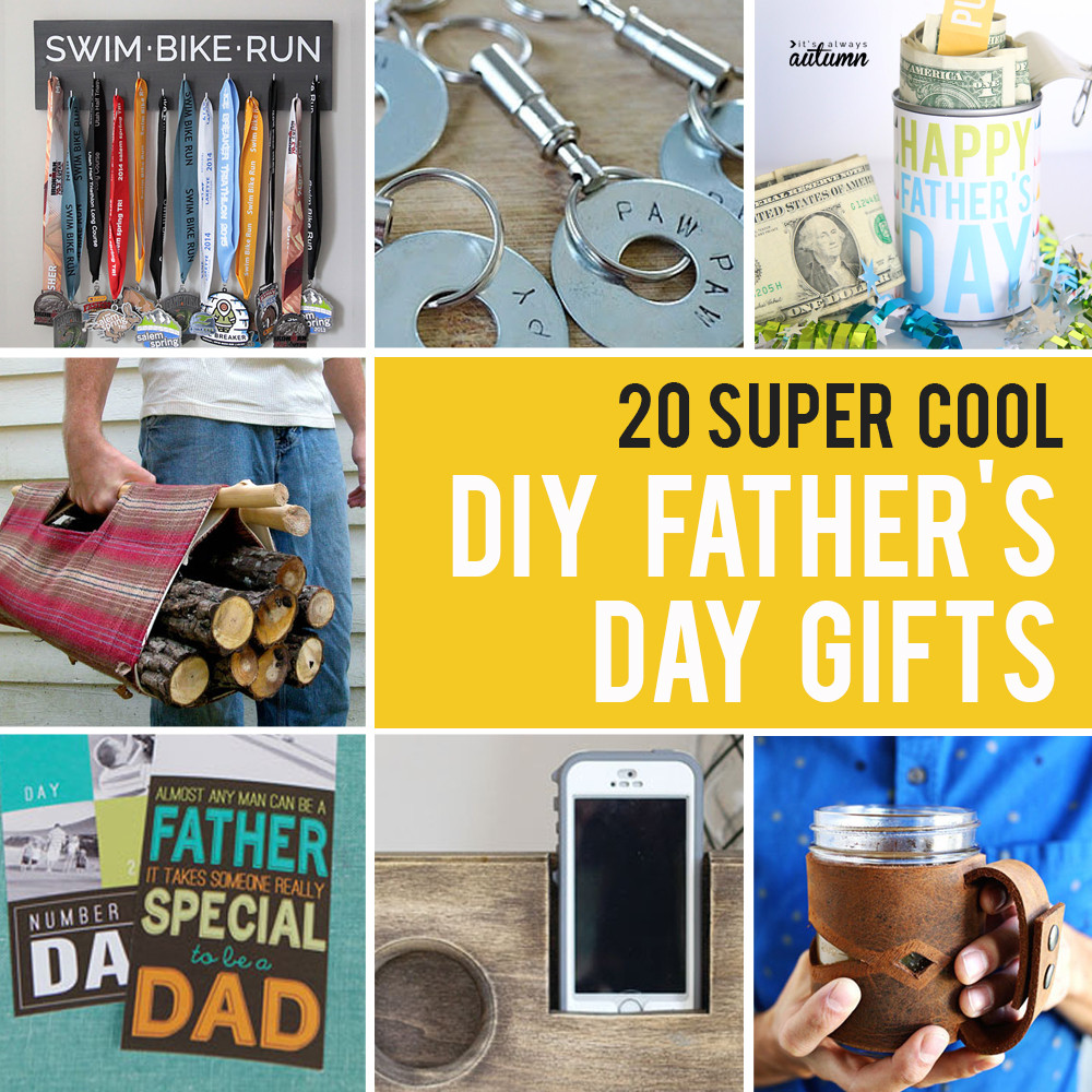 Cool Fathers Day Ideas
 20 super cool handmade Father s Day Gifts DIY for Dad