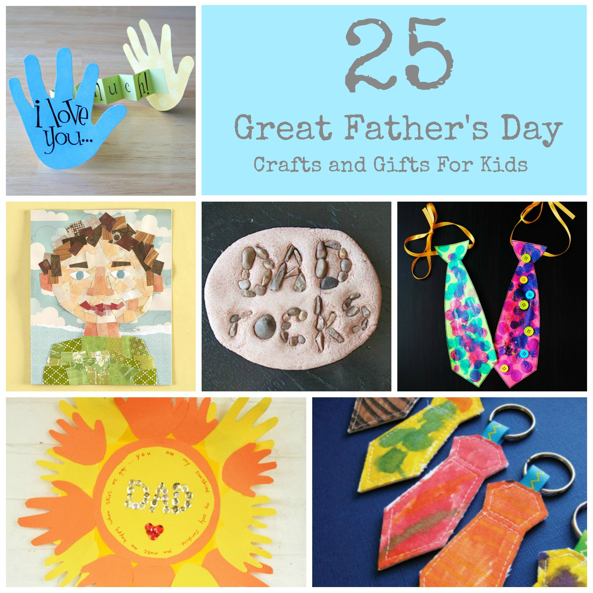 Cool Fathers Day Ideas
 25 Great Father s Day Craft Ideas artzycreations