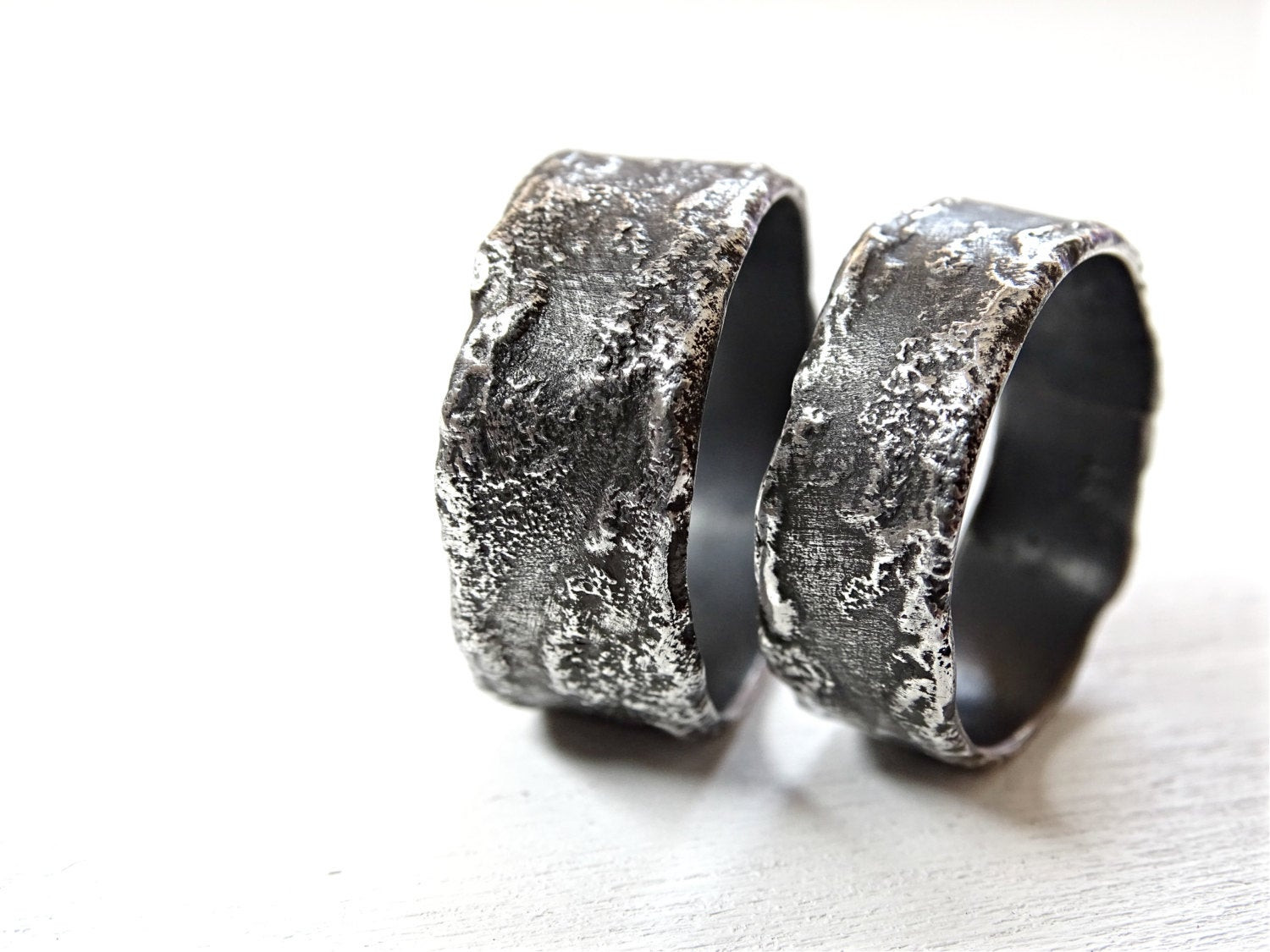 Cool Wedding Rings
 unique wedding rings silver silver wedding bands rustic