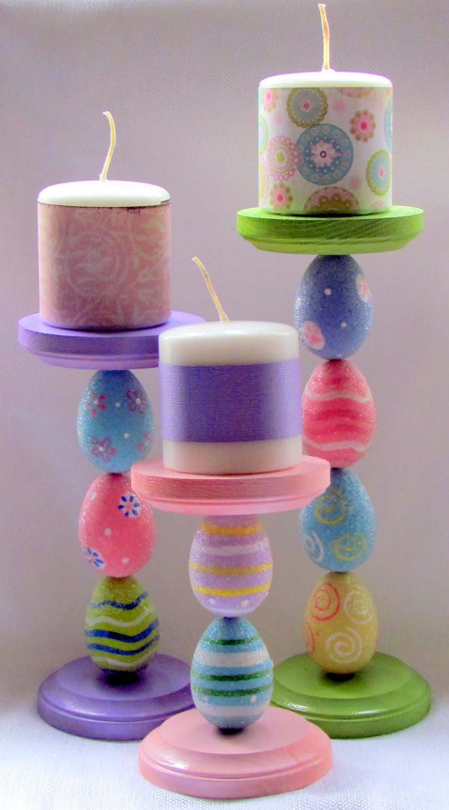 Craft For Easter
 Easter Candle Holder – Guest Post by JCs Loft