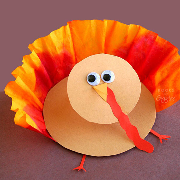 Crafts For Thanksgiving
 3 D Thanksgiving Turkey Craft for Kids