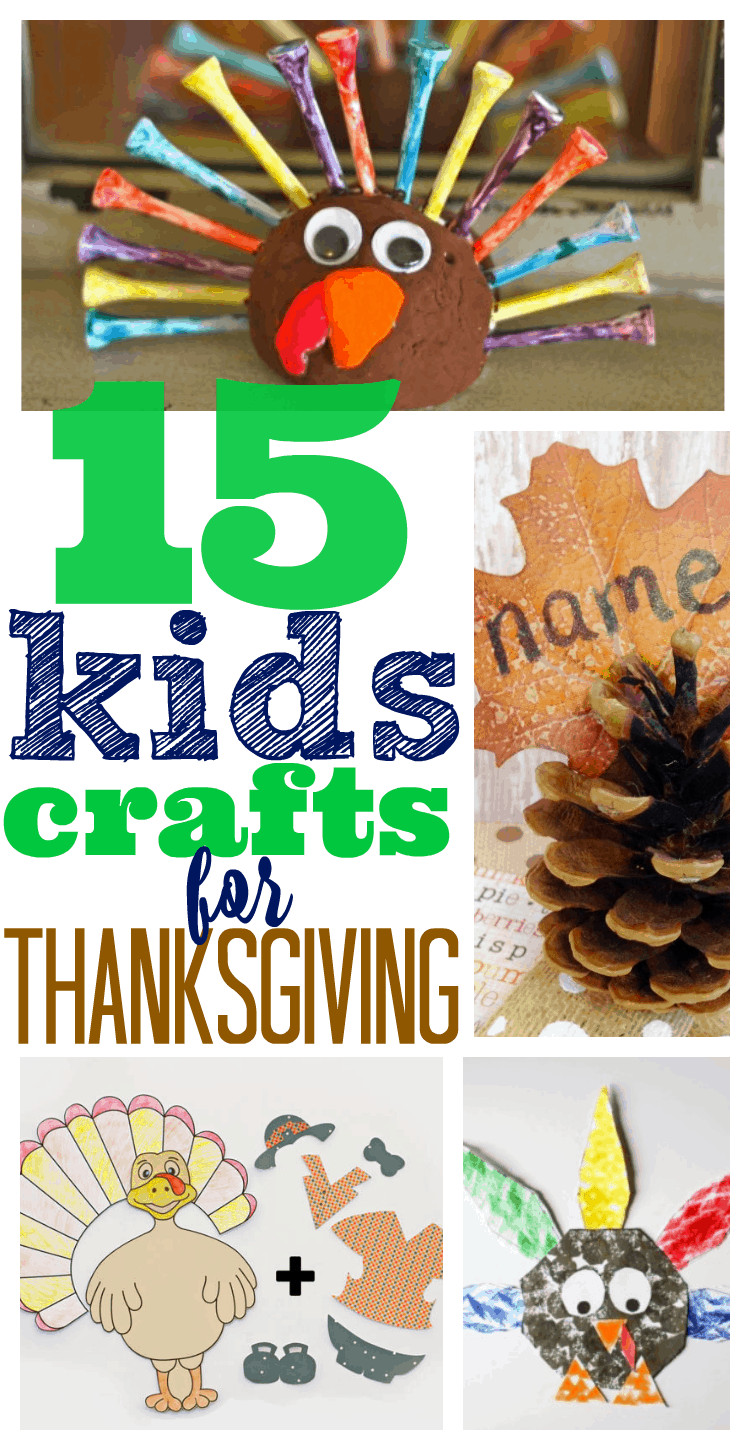 Crafts For Thanksgiving
 15 Thanksgiving Crafts for Preschoolers and Kindergarten