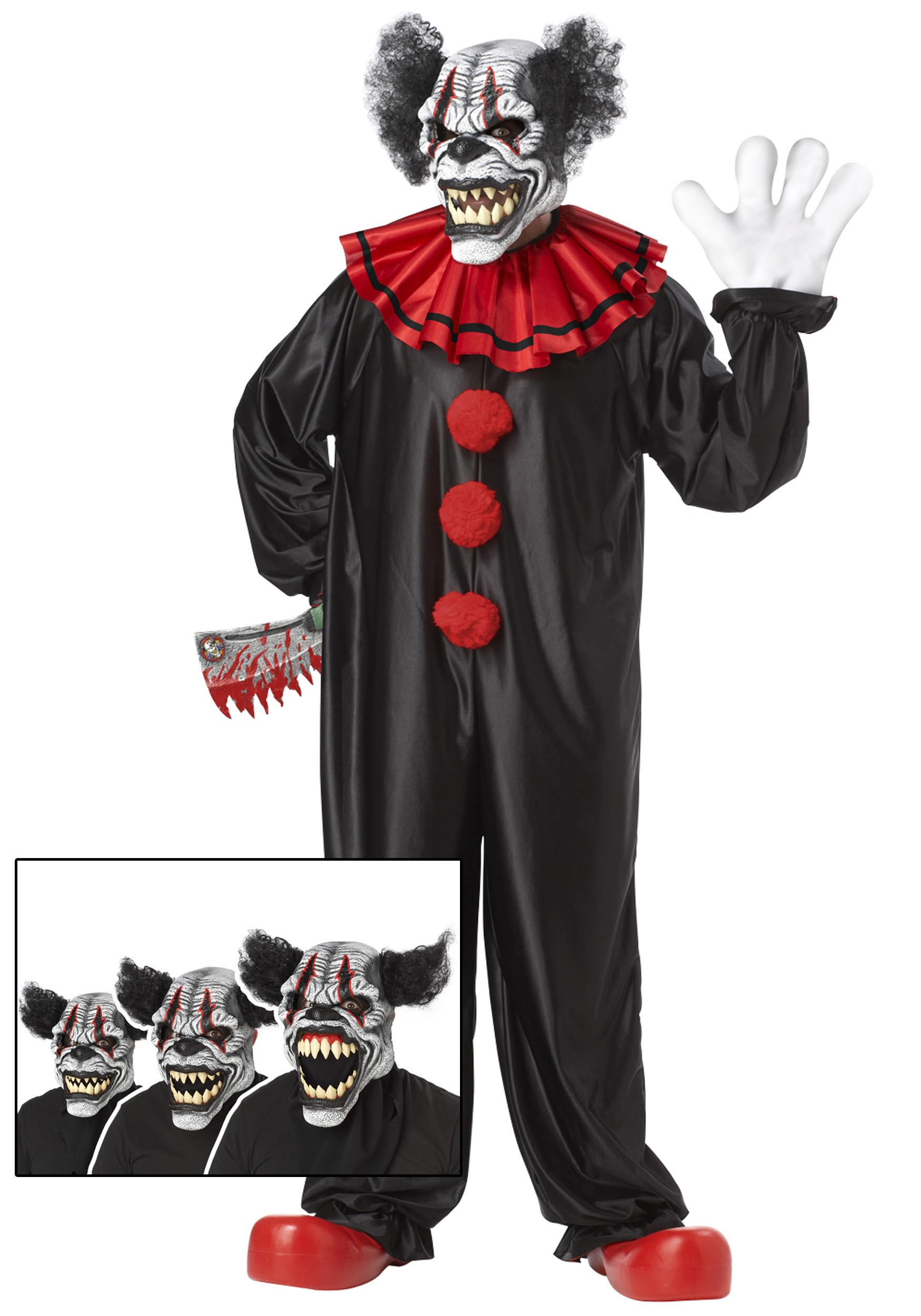 Creepy Halloween Costume Ideas
 Last Laugh Clown Costume