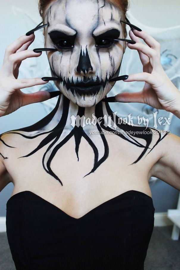 Creepy Halloween Costume Ideas
 20 The Creepiest Halloween Makeup Ideas
