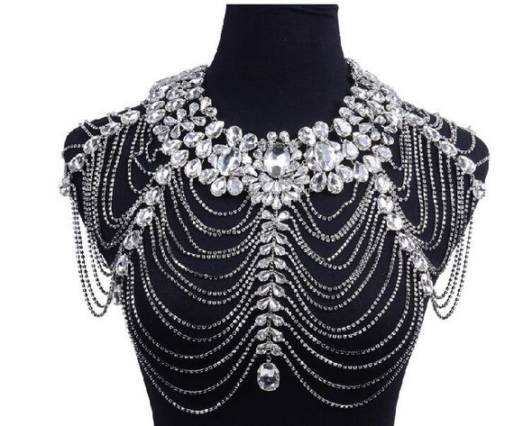 Crystal Body Jewelry
 Luxury Beautiful Crystal Rhinestone Body Jewelry