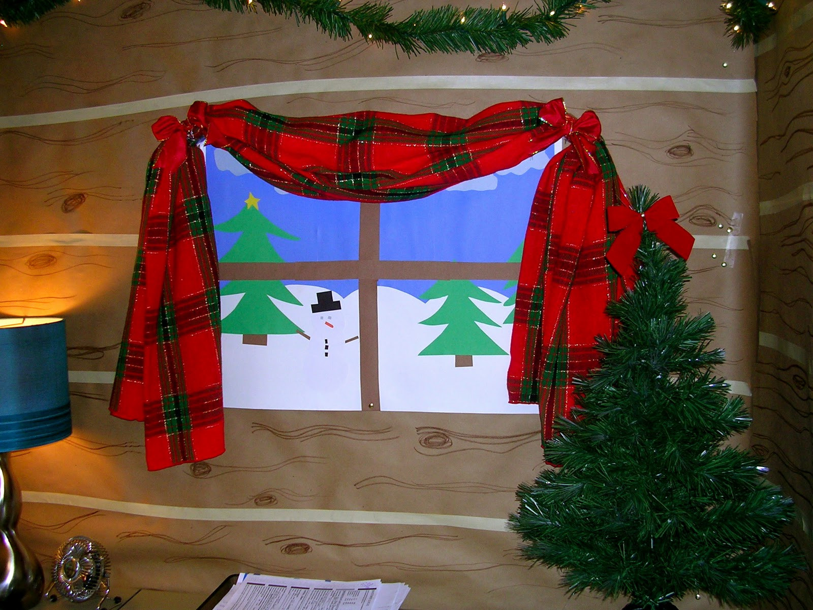 Cubicle Christmas Decorations Ideas
 they call me socially awkward A Cubicle Christmas Part 1