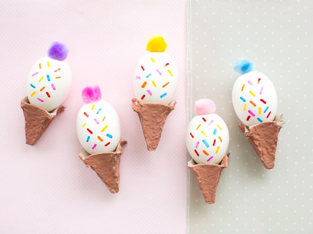 Cute Easter Egg Ideas
 MAKE CUTE EASTER EGG ICE CREAM CONES