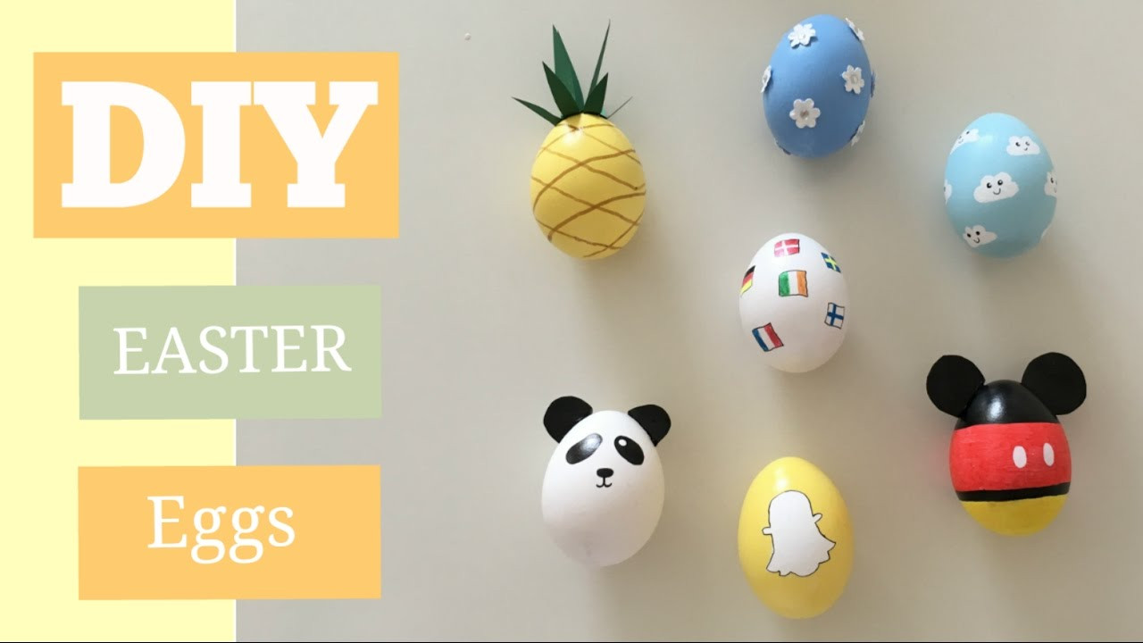Cute Easter Egg Ideas
 7 Super Cute DIY Easter Egg Ideas