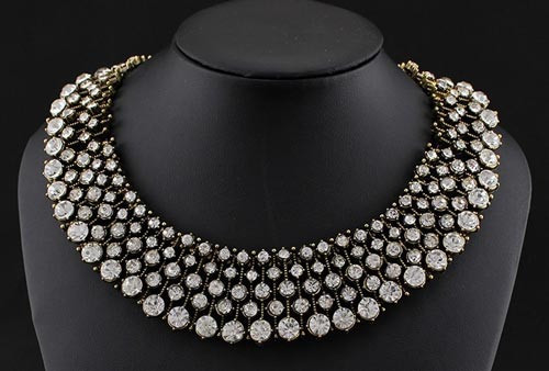 Diamond Choker Necklace Indian
 Latest Indian Gold Jewellery Sets Designs for Bridal 2016