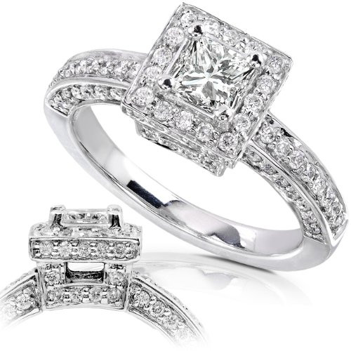 Diamond Rings Cheap
 1 Best cheap 1 00 carat Princess Cut Diamond Engagement