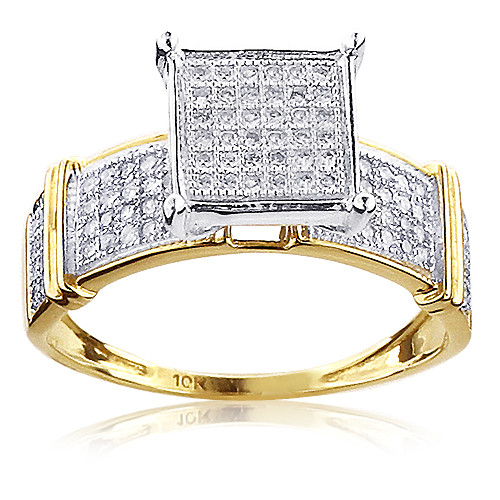 Diamond Rings Cheap
 Engagement Rings For Cheap 10K Yellow Gold La s Diamond