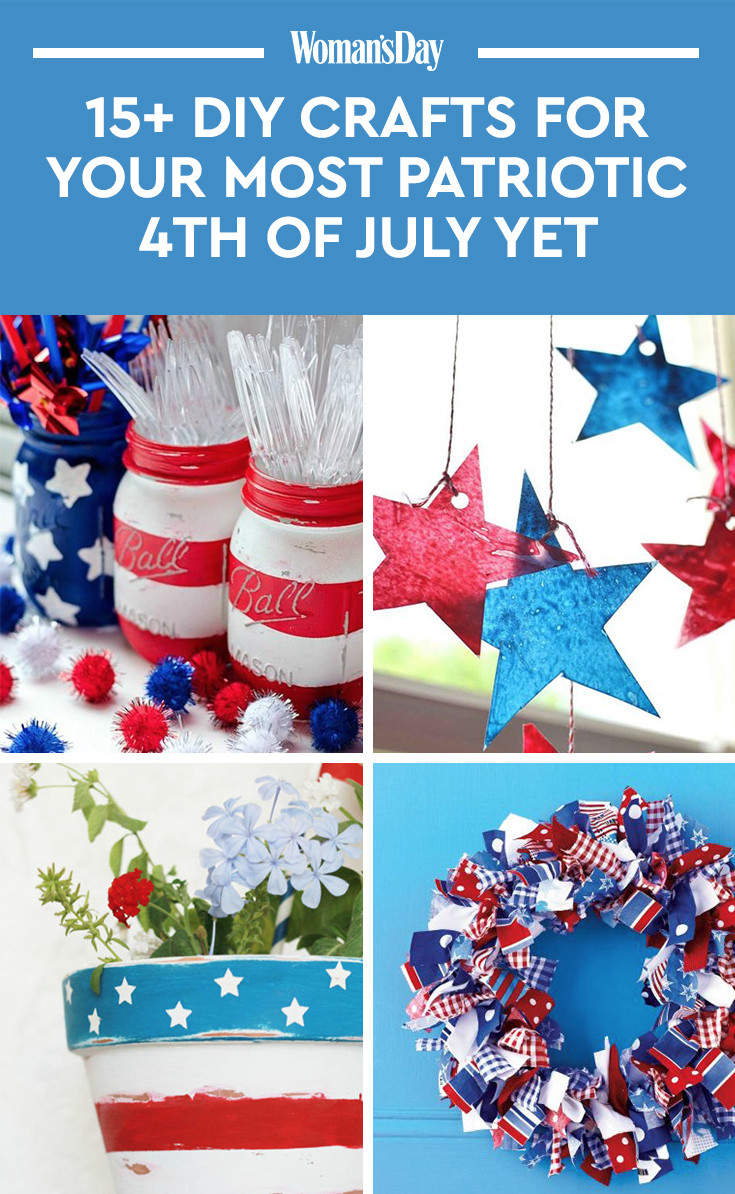Diy 4th Of July Crafts
 19 Easy 4th of July Crafts & DIY Ideas Patriotic