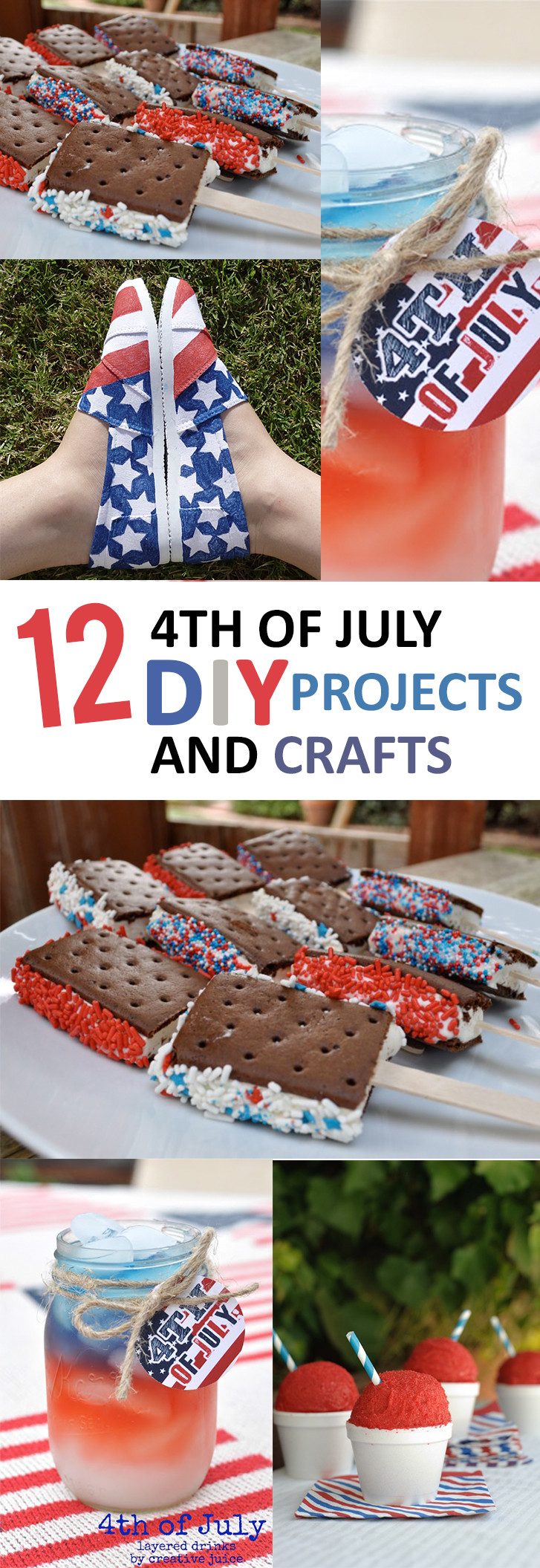 Diy 4th Of July Crafts
 12 4th of July DIY Projects and Crafts