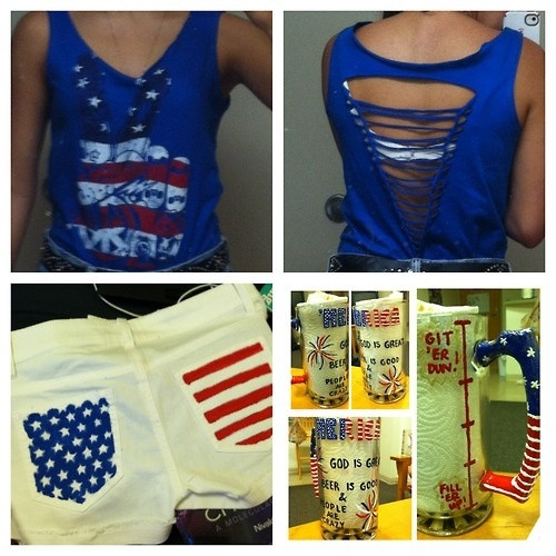 Diy Fourth Of July Outfit
 going to be my 4th of July DIY outfit