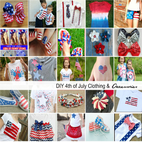 Diy Fourth Of July Outfit
 DIY 4th of July Clothing and Accessories The Idea Room