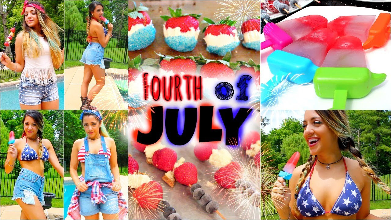 Diy Fourth Of July Outfits
 Fourth of July Outfit Ideas & DIY Treats with Niki