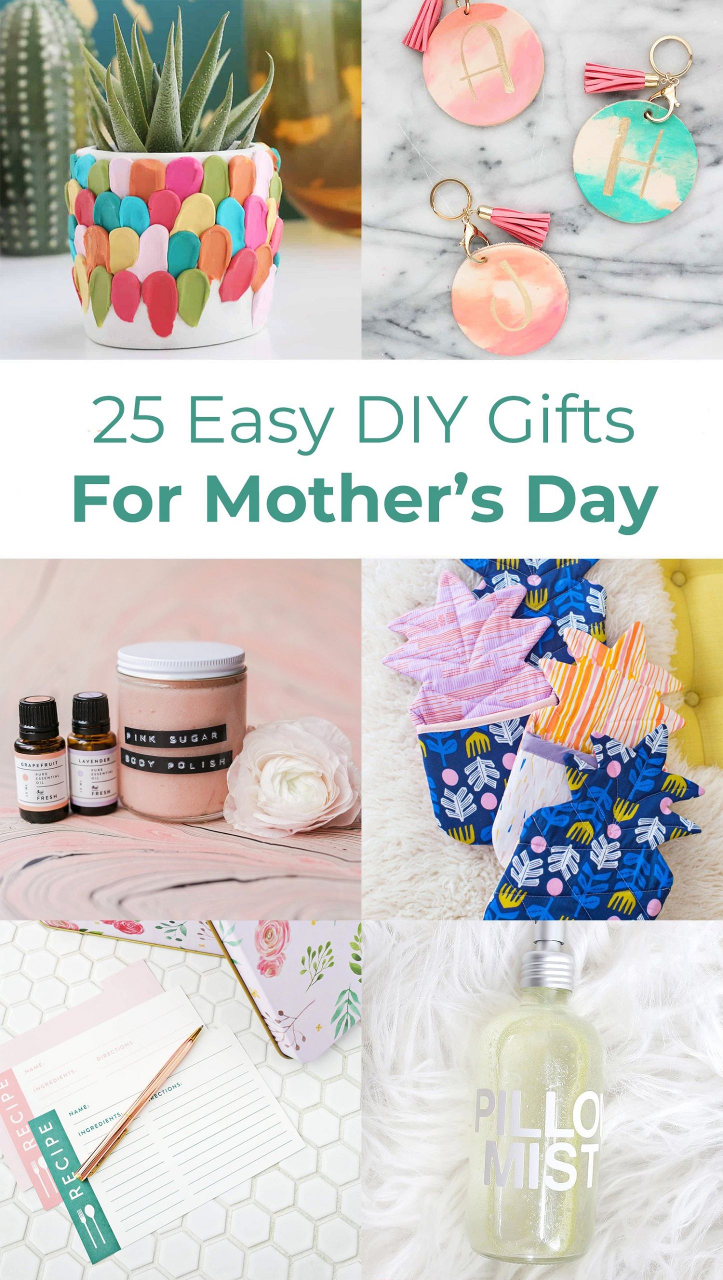 Diy Mothers Day Gift Ideas
 25 Easy DIY Gift Ideas For Mother s Day A Beautiful Mess
