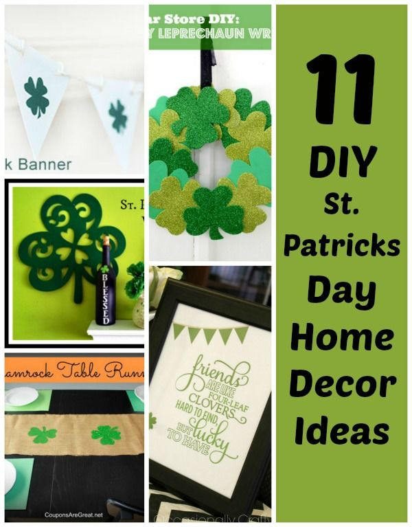 Diy St Patrick's Day Decorations
 11 DIY St Patrick s Day Decorations For Your Home