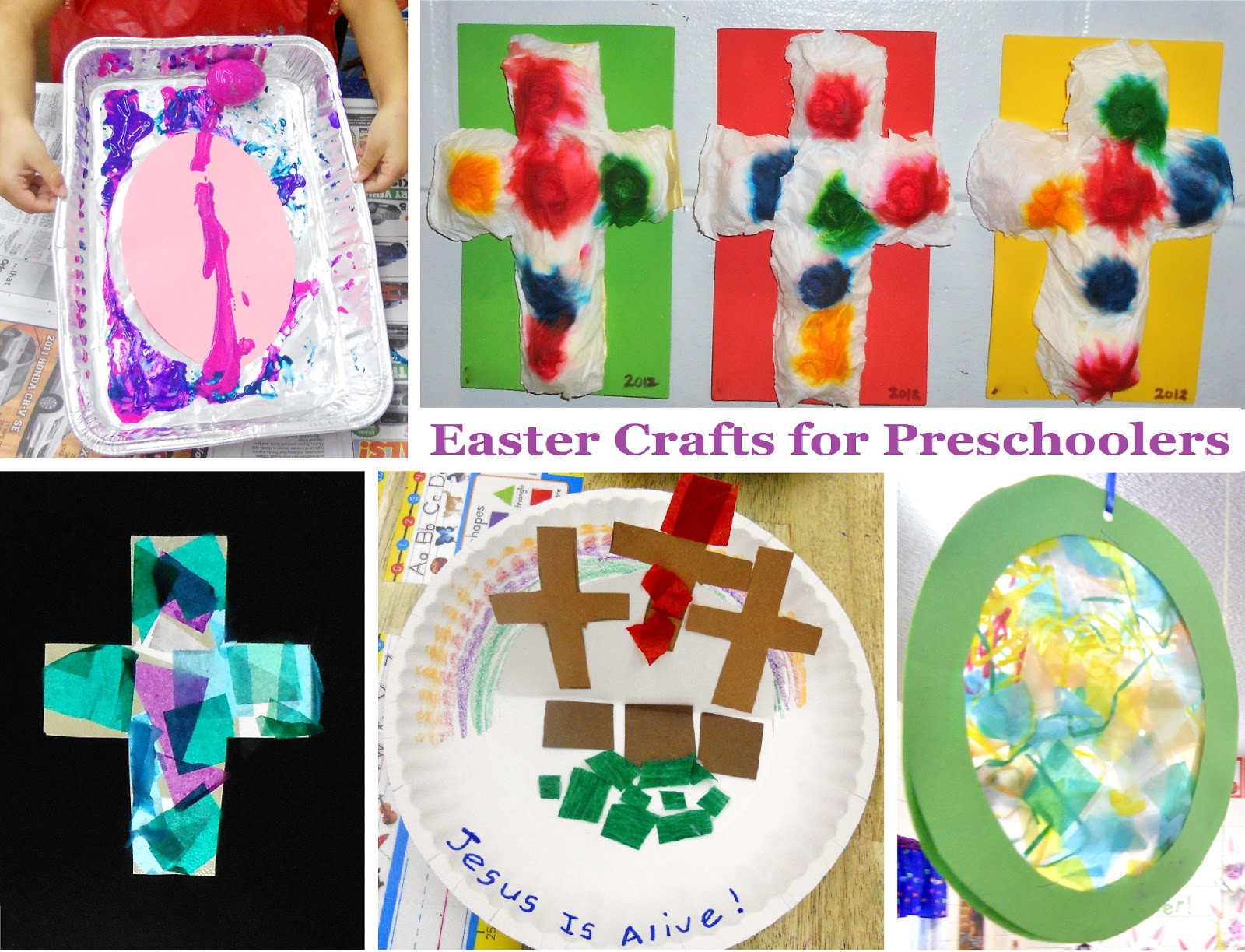 Easter Crafts For Kindergarten
 Princesses Pies & Preschool Pizzazz 4 Easter Crafts for