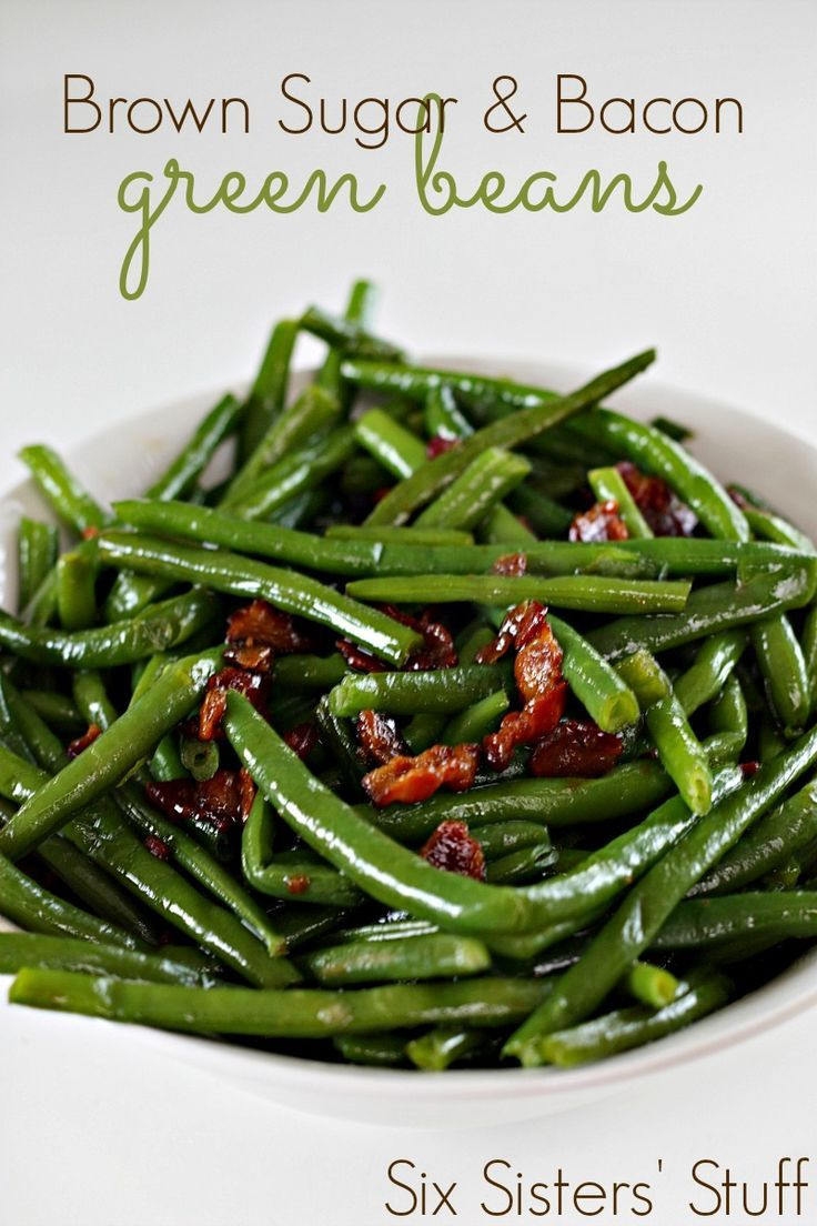 Easter Green Bean Recipe
 Brown Sugar and Bacon Green Beans Recipe in 2019