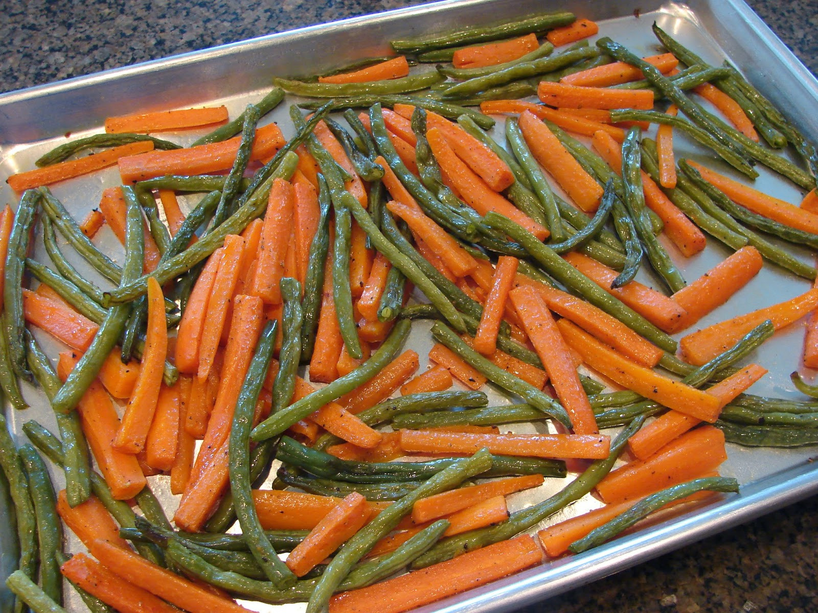 Easter Green Bean Recipe
 A Bear in the Kitchen Roasted Carrots and Green Beans