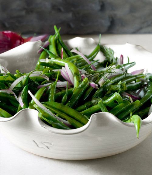 Easter Green Bean Recipe
 Green Bean Salad with Red ions Recipe