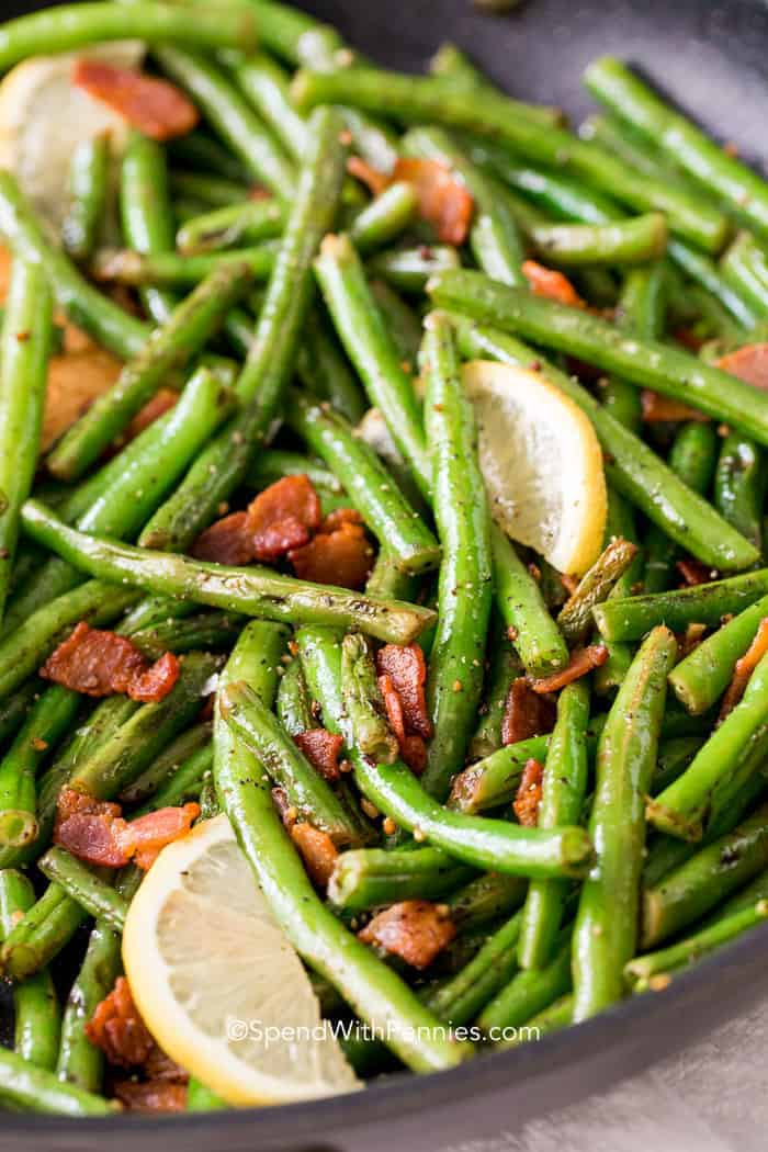Easter Green Bean Recipe
 Green Beans with Bacon Spend With Pennies