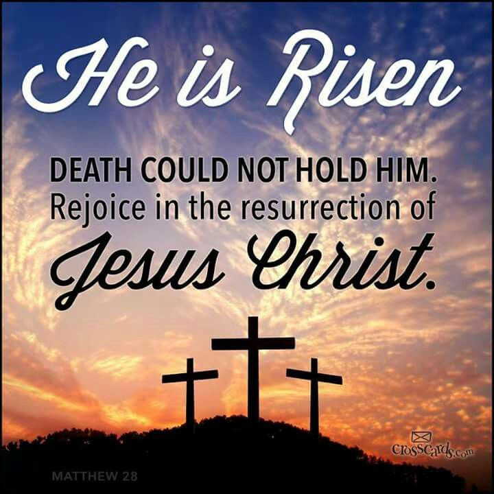 Easter He Has Risen Quotes
 1000 images about Holiday Seasonal Sayings on Pinterest