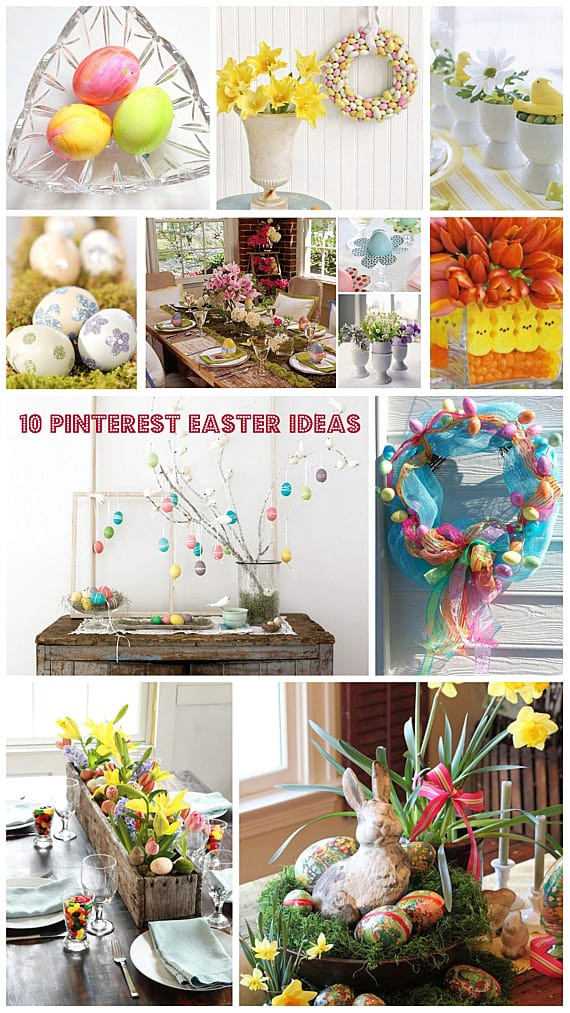 Easter Pinterest Ideas
 10 Pinterest Easter Ideas Holidays