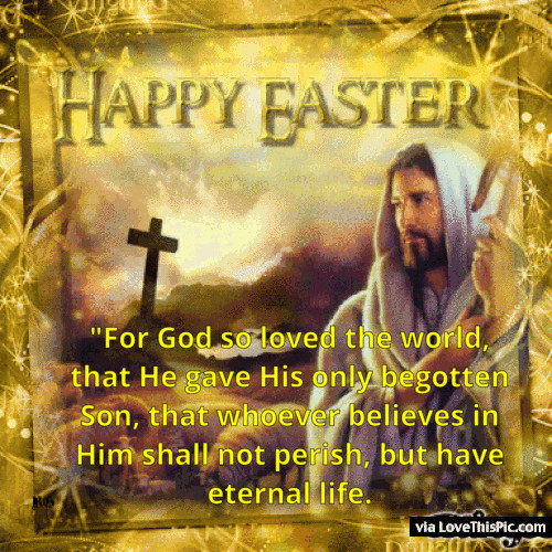Easter Quotes Christian
 Happy Easter Religious Gif Quote s and