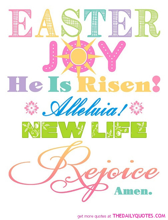 Easter Quotes Christian
 Christian Easter Poems And Quotes QuotesGram