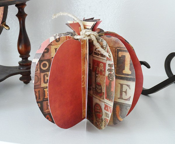 Easy Fall Crafts For Adults
 3D Paper Pumpkin Crafts by Amanda