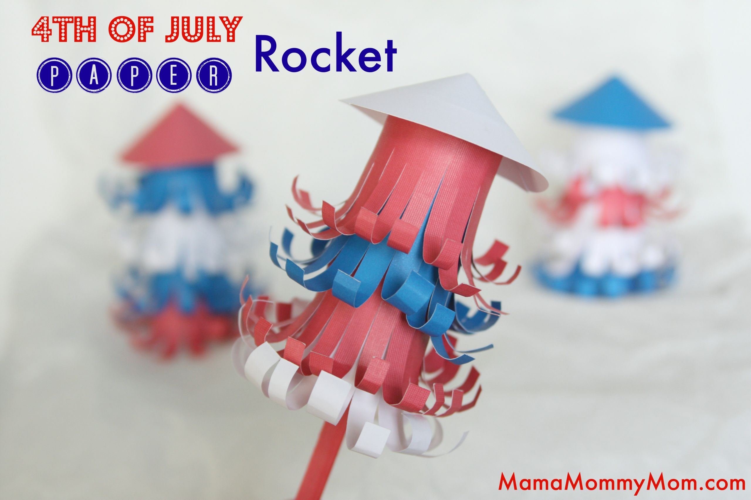 Easy Fourth Of July Crafts
 Bombs Bursting In Air Simple 4th of July Craft 