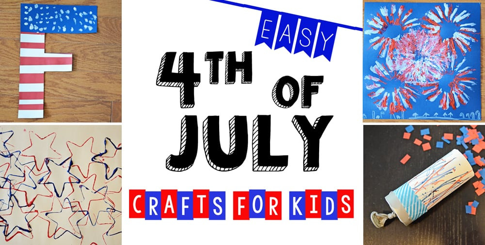 Easy Fourth Of July Crafts
 Easy 4th of July Crafts for Kids