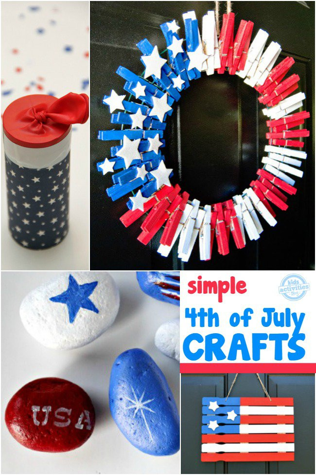 Easy Fourth Of July Crafts
 Future Voter Button Craft