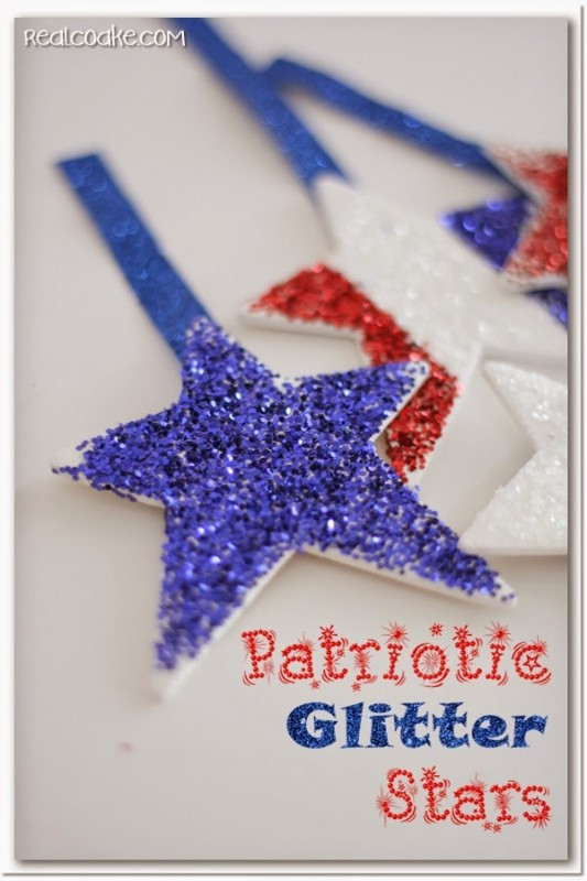 Easy Fourth Of July Crafts
 4th of July Crafts Make Patriotic Glitter Stars