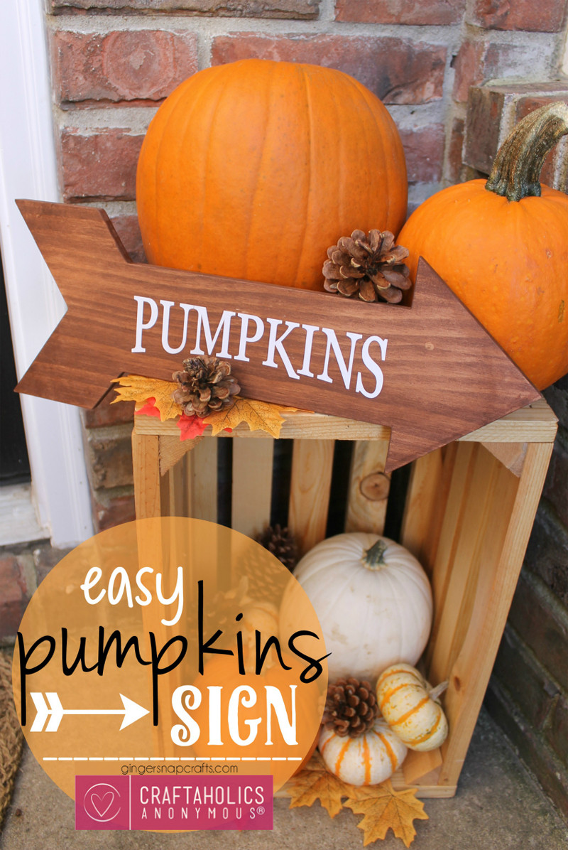 Fall Crafts Pinterest
 17 Simple Fall Wood Crafts