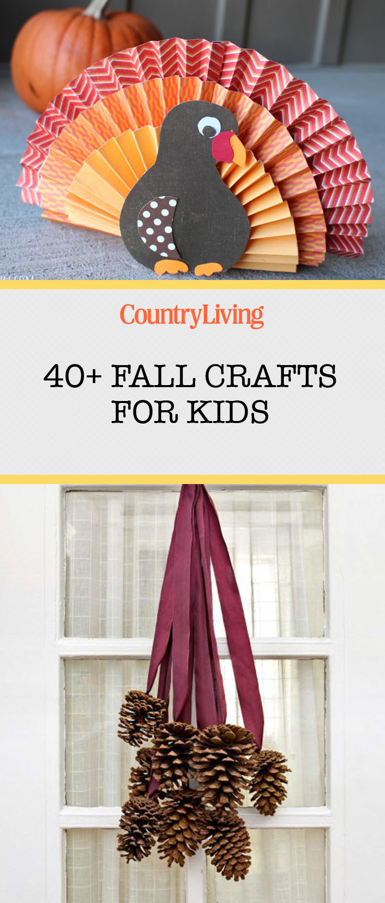 Fall Crafts Pinterest
 45 Fall Crafts For Kids Fall Activities and Project