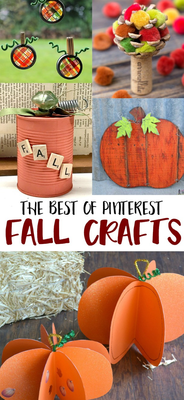 Fall Crafts Pinterest
 Fall Crafts You ll Want to Make Right Now Productive