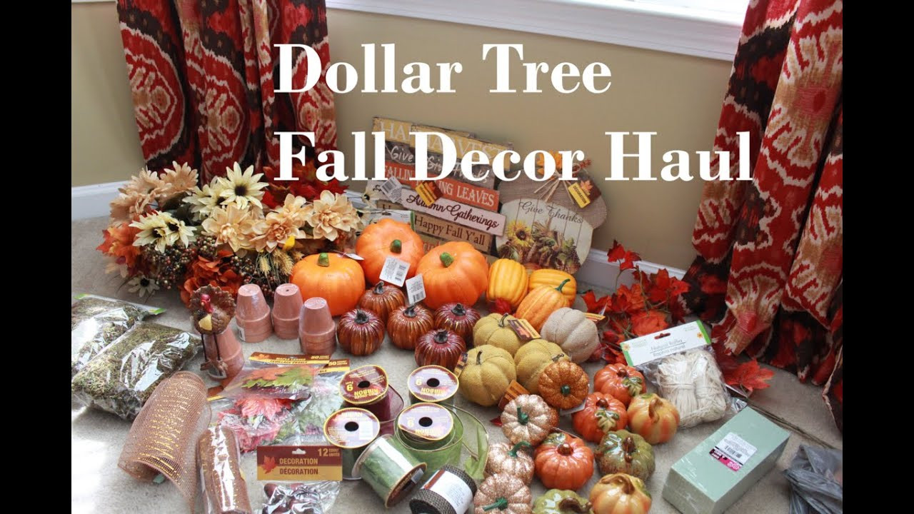 Fall Decor Dollar Tree
 Dollar Tree Fall Decor Haul & Hobby Lobby Christmas Sneak