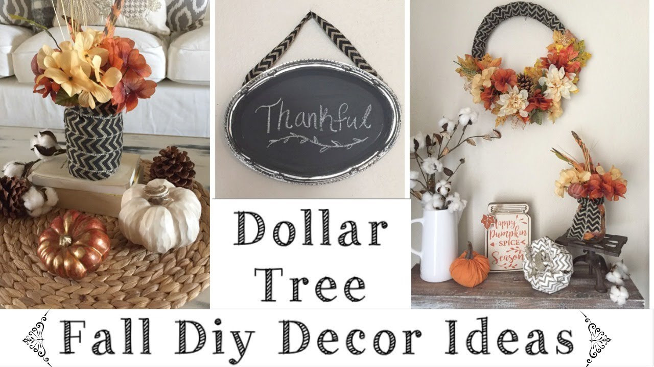 Fall Decor Dollar Tree
 Dollar Tree DIY Rustic Fall Decor Ideas