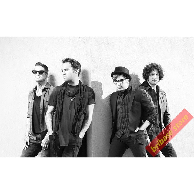 Fall Out Boy Gift
 Aliexpress Buy Silk Fall Out Boy Rock band in