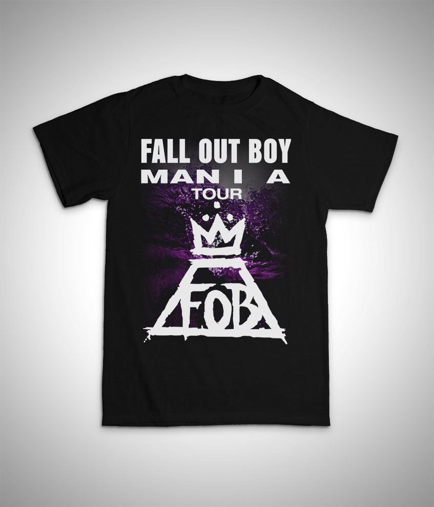 Fall Out Boy Gift
 FALL OUT BOY MANIA Tour 2018 uni T Shirt women men t