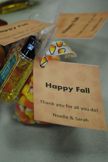 Fall Teacher Gifts
 Teacher thank you happy fall teacher appreciation ts