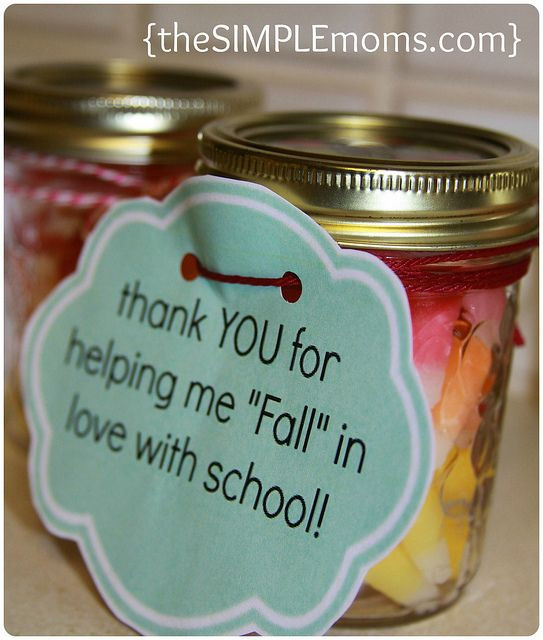 Fall Teacher Gifts
 a simple craft halloween fall teacher t or thank